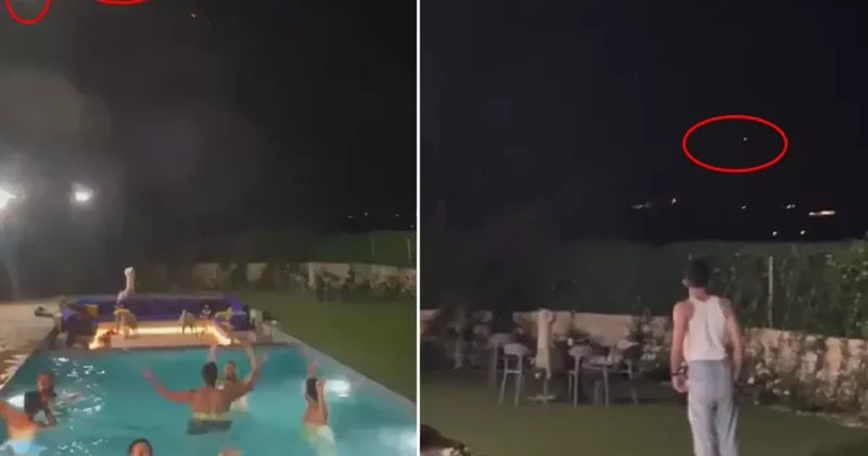 İran dan İsrail e atılan füzeleri tezahüratlarla izlediler