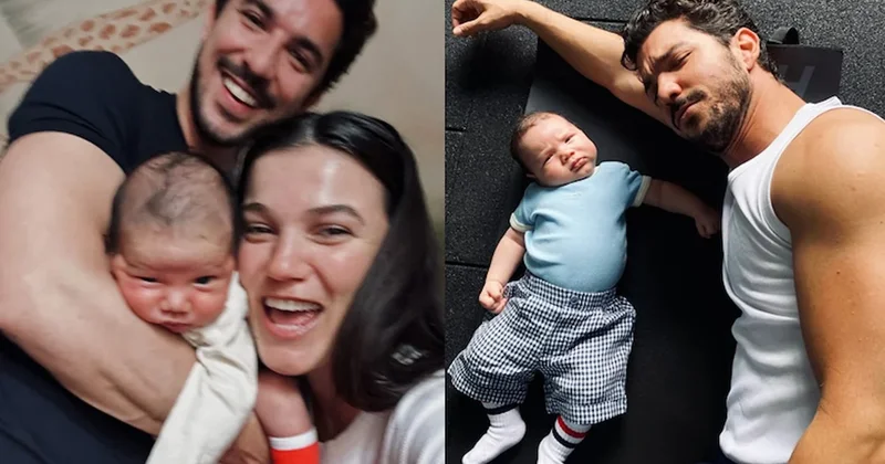 Pınar Deniz oğlunun yüzünü ilk kez gösterdi... İşte Fikret Hakan Sözcü Gazetesi