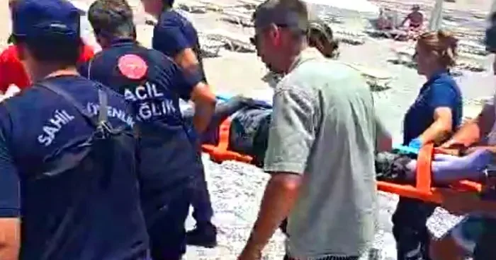 Muğla da korku dolu anlar! 100 metrelik yükseklikten denize çakıldı