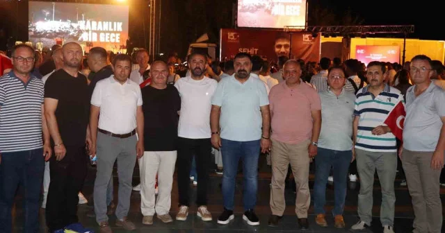 Memur Sen 15 Temmuz nöbetinde Antalya Haberleri