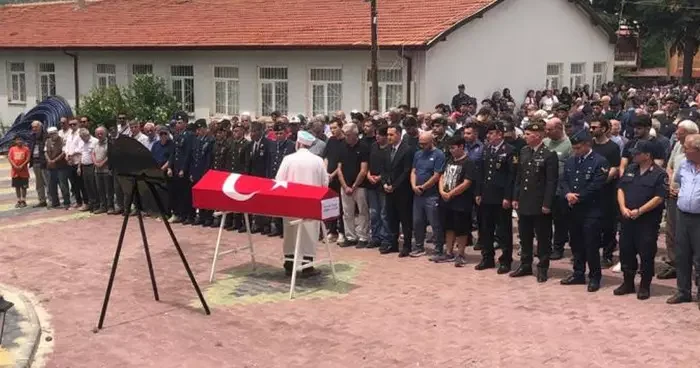 Kıbrıs gazisi Hüyük’te törenle son yolculuğuna uğurlandı