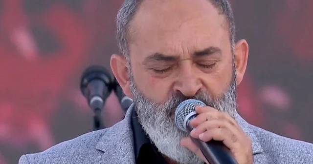 Dursun Ali Erzincanlı’dan şehit Halisdemir için ‘30 Kuş’ şiiri: Gözyaşları sel oldu VİDEO İZLE