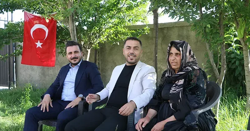 Şehit güvenlik korucularının ailelerinden Terörsüz Türkiye sürecine destek