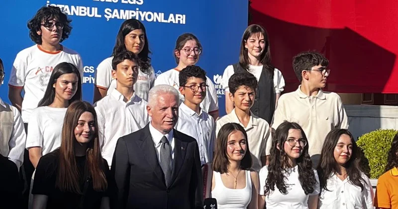İstanbul Valiliğinden LGS birincilerine ödül