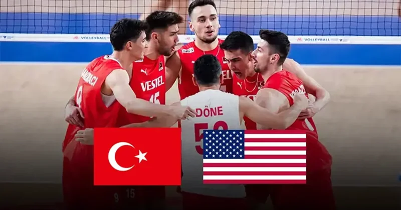 Filenin Efeleri 2025 VNL 3.hafta: Türkiye ABD CANLI Voleybol Haberleri Spor