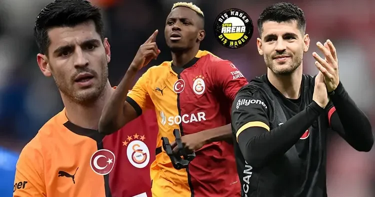 Galatasaraylı Morata’ya transfer şoku! Osimhen engeli karşısına çıktı