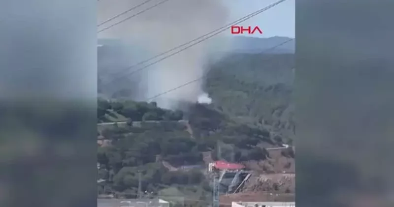 Sultangazi Kent Ormanı nda yangın