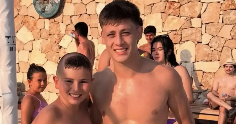 Arda Güler, Ronaldo nun oğluyla... Sosyal medyayı sallayan fotoğraf