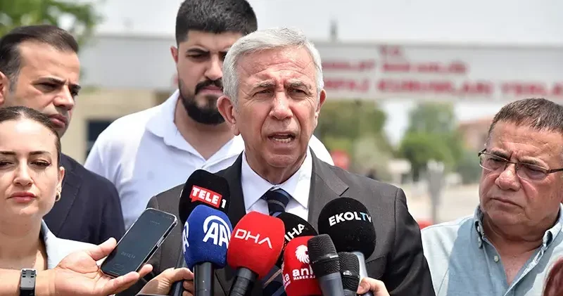 Mansur Yavaş, cezaevindeki Muhittin Böcek i ziyaret etti