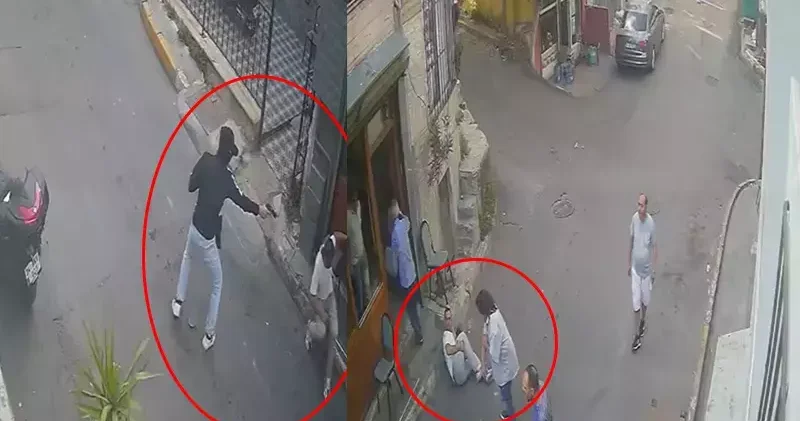 Beyoğlu nda berbere Demiri ve çekirdeği hazırla mesajı gönderip, husumetlisine silahlı saldırı düzenledi