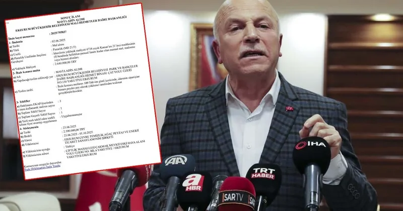 AKP’li başkanın ‘Ladin’ sevdası: Bedeli 2,5 milyon! Sözcü Gazetesi