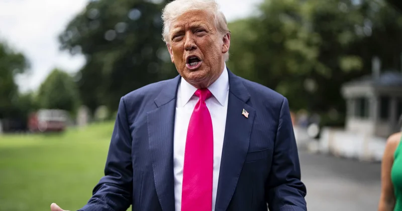 Trump tan Epstein dosyası ile ilgili sert açıklama! Bu saçmalığa balık gibi atladılar