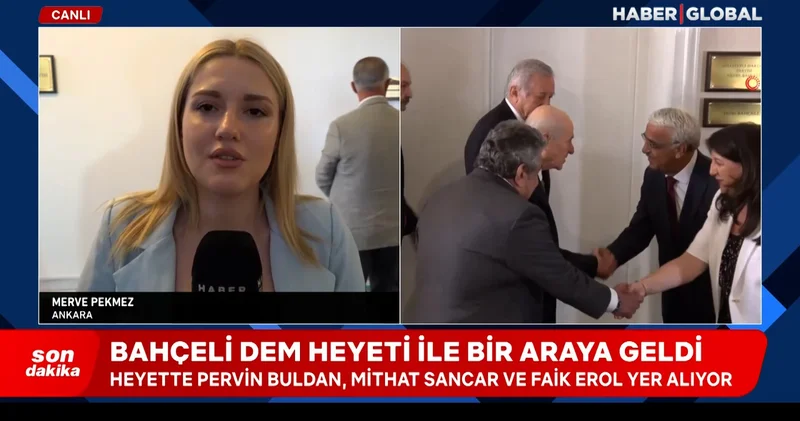 Bahçeli, DEM Parti heyeti ile bir araya geldi