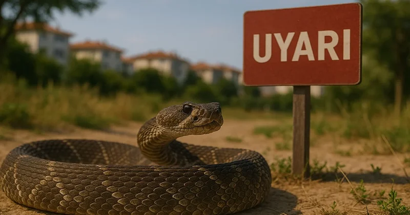 Yaz aylarında yılan alarmı! Uyarı yayımlandı Sözcü Gazetesi