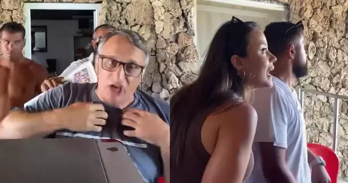 3 çocuğun gözü önünde darp edildi! Plaja karpuz sokmak istedi olanlar oldu...