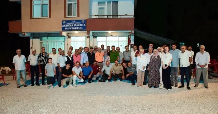 Terme’de 6 kilometrelik yol sevinci: Verilen söz tutuldu