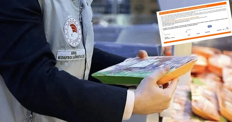 Amaç ne? Bakanlık gıda ifşasını kaldırdı! Artık yayınlamıyor