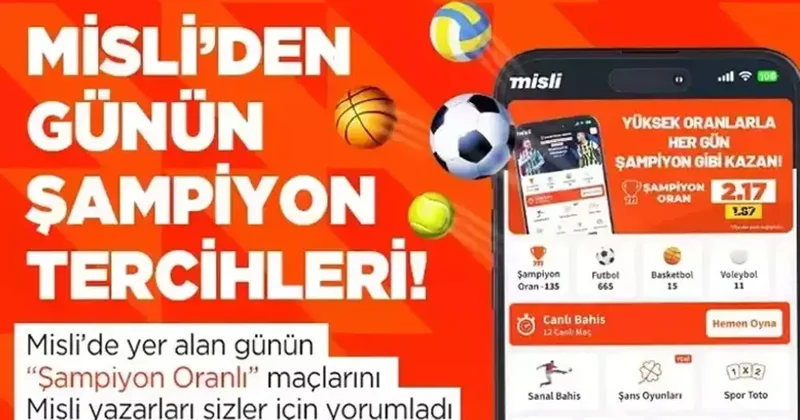 Premier League’de ilk hafta heyecanı devam ediyor! Fenerbahçe, zorlu Göztepe deplasmanında… İşte Misli’den günün şampiyon tercihleri İddaa Spor Haberleri