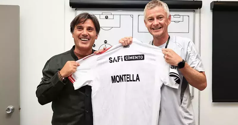 Vincenzo Montella, Solskjaer i ziyaret etti