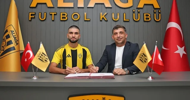 Aliağa FK da Furkan dan profesyonel imza İzmir Haberleri