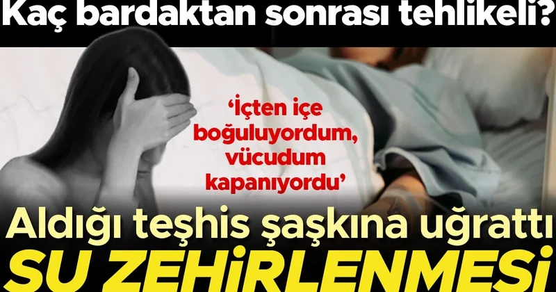 Sağlıklı alışkanlığı onu hastanelik etti! Günde tam sekiz litre içiyordu, en sonunda zehirlendi