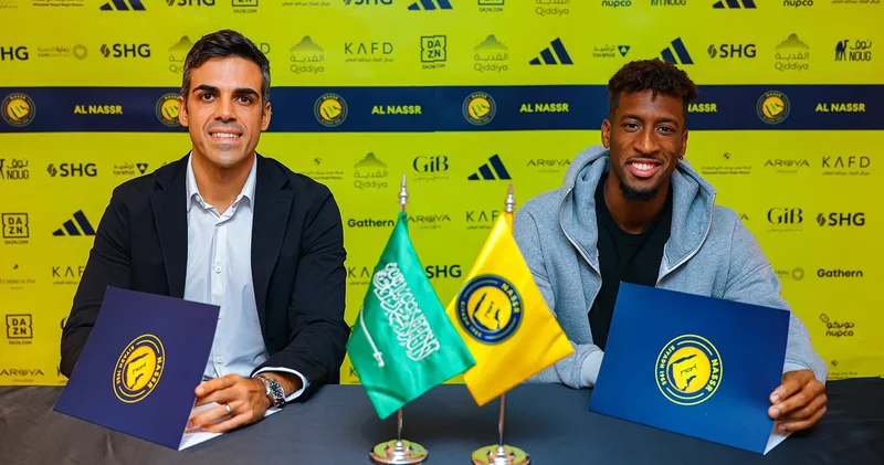 Al Nassr dan bir bomba transfer daha! Kingsley Coman imzayı attı