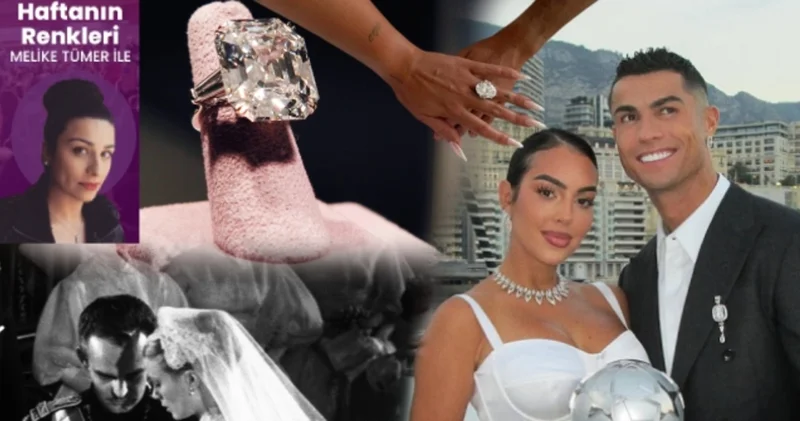 Bir yüzükten daha fazlası: Cristiano Ronaldo nun sevgilisi Georgina Rodriguez e verdiği milyon dolarlık elmas yüzük ve bu yüzüğün rakipleri