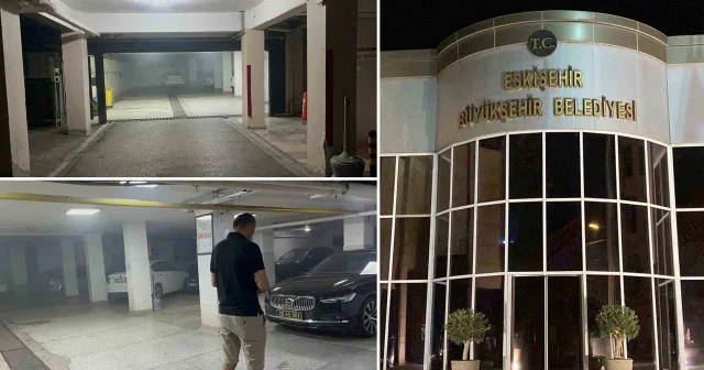 Mazgalda yangın çıktı: Eskişehir de belediye binası dumana boğuldu Eskişehir Haberleri