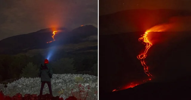 Etna da volkanik hareketlilik arttı Dünya Haberleri