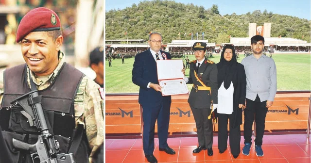 Vatan sevgisi babadan miras: Ömer Halisdemir’in kızı teğmen oldu Yerel Gündem Haberleri