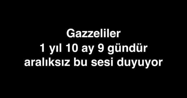 Gazzeliler aralıksız bombardıman altında: 1 yıl 10 ay 9 gün VİDEO İZLE
