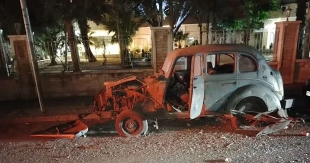 Şam da araca yerleştirilen bomba infilak etti Dünya Haberleri