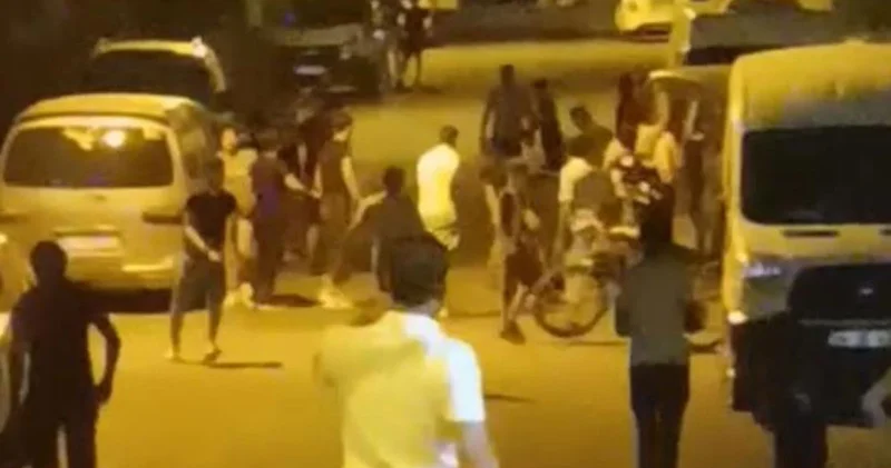 Kılıç ve demir sopalı kavga: 7 gözaltı