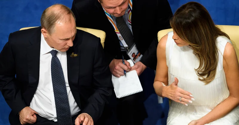Melania Trump tan Putin e mektup Sözcü Gazetesi