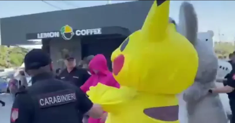 Pikachu bu sefer yakalandı: Gözaltına alındı