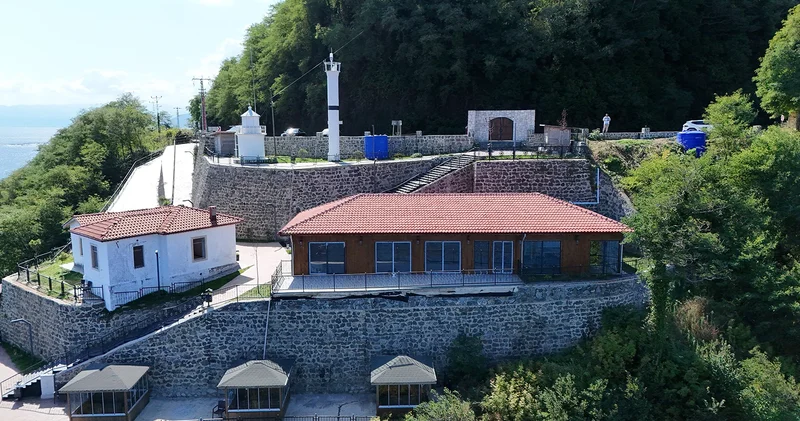 Ordu nun sakin şehrinde yeni turizm alanı: Deniz feneri sosyal alana dönüşüyor