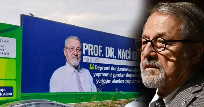 İstanbul daki görüntüler tepki çekti! Naci Görür o firmanın reklamında yer aldı