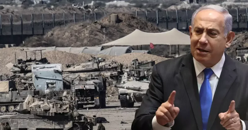 Gazze ye kara harekatı başlatan Netanyahu dan ilk açıklama! İşte ordunun kanlı planı