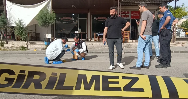 Gaziantep te kahvehane önünde dehşet: 1 ölü Sözcü Gazetesi
