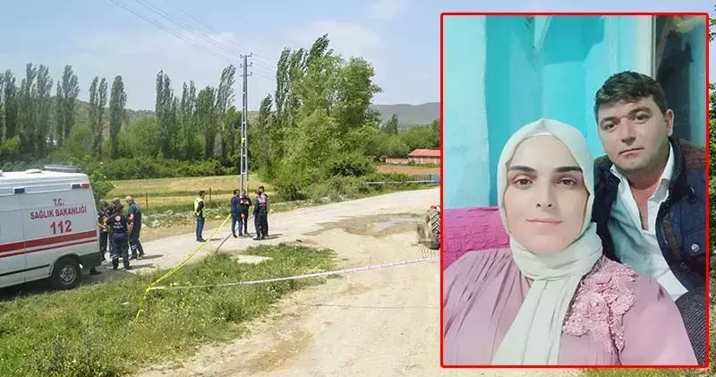 Tarladan dönen çifti, tabanca ile öldürdü