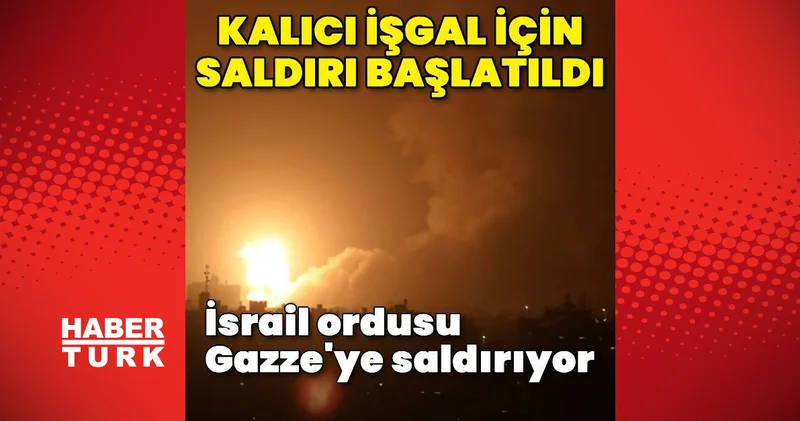 İsrail ordusundan Gazze ye yönelik yeni saldırılar Dış Haberler