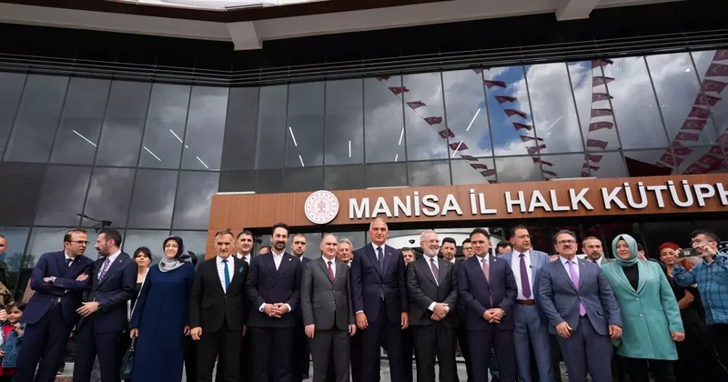 Manisa, Türkiye nin en büyük kütüphanelerinden birine kavuştu