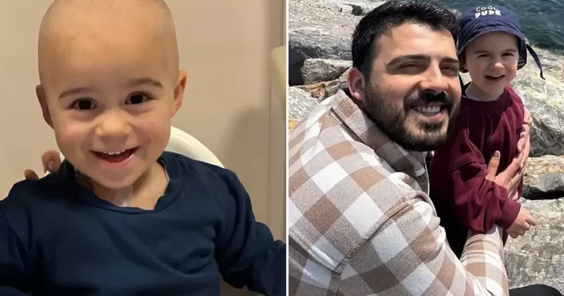 Oğlu kanseri yenen babanın isteği duygulandırdı