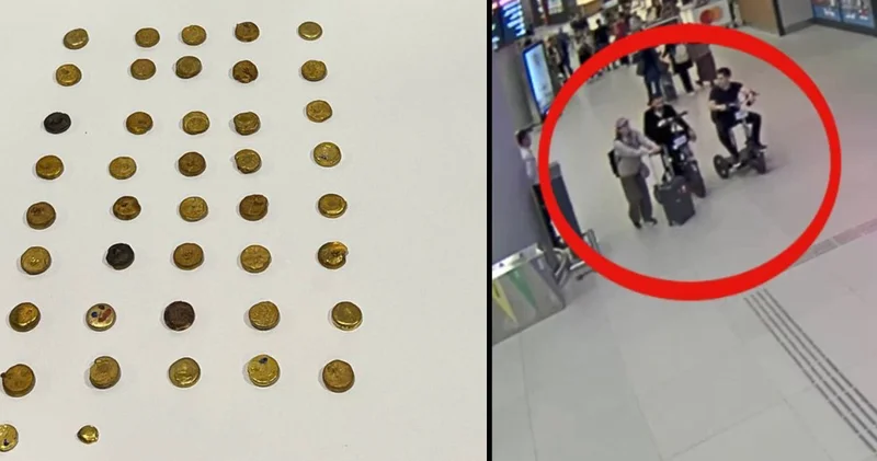 Cinsel organlarına 120 parça altın saklayan kadınlar yakalandı