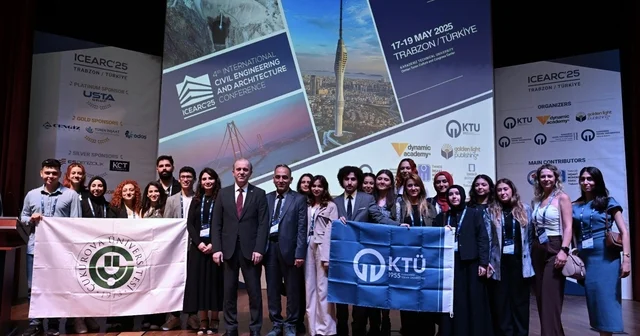 Trabzon da Uluslararası İnşaat Mühendisliği ve Mimarlık Konferansı düzenlendi Trabzon Haberleri