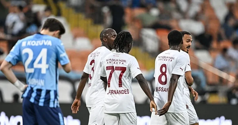 Hatayspor, Adana Demirspor a gol yağdırdı!
