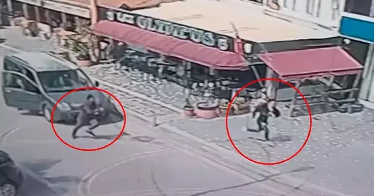 Boşanma aşamasındaki eşi kaçırmaya çalıştı! Çevredekilerin yardımı ile kurtuldu