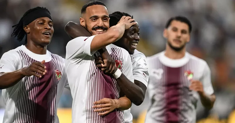 Küme düşen Hatayspor dan 5 gollü şov