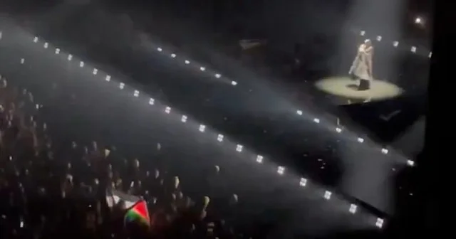 Eurovision’a katılan İsrailli şarkıcı protesto edildi VİDEO İZLE