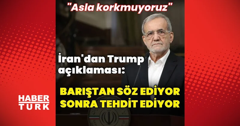 İran Cumhurbaşkanı: Asla tehditten korkmuyoruz Dış Haberler